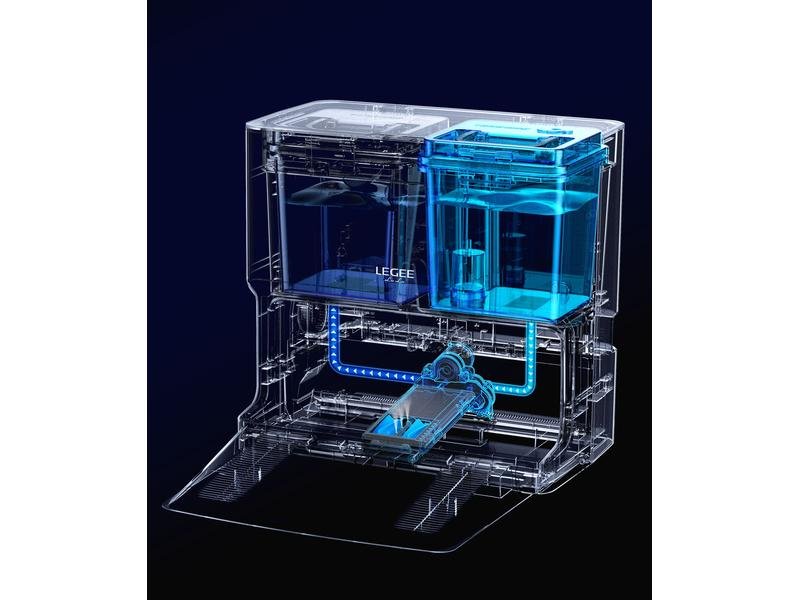 Hobot Robot d’aspiration et d’essuyage Legee D8 avec Clean Base 7
