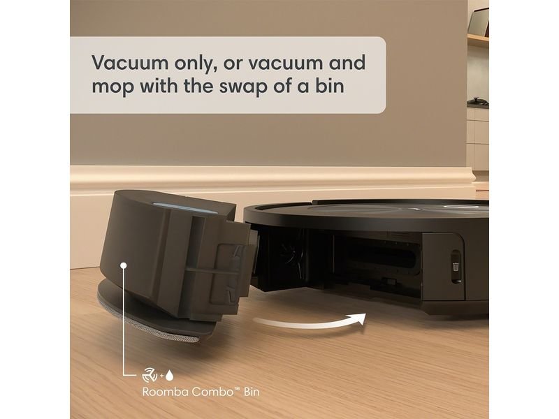 iRobot Robot d’aspiration et d’essuyage Roomba Combo j5 4
