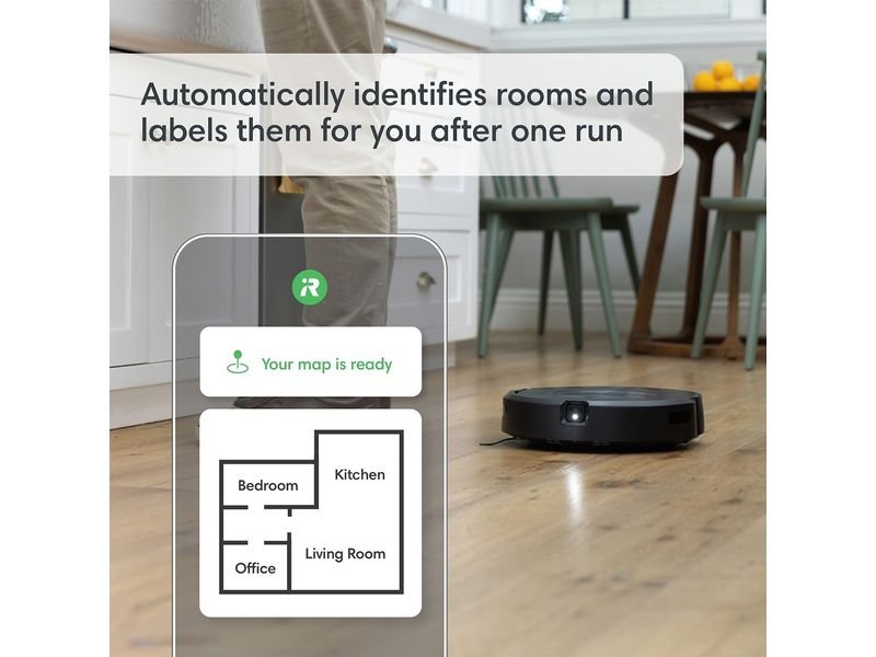 iRobot Robot d’aspiration et d’essuyage Roomba Combo j5 5