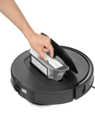 Roborock Saug- und Wischroboter Qrevo Plus Schwarz 3