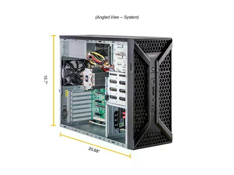 Supermicro Barebone UP Workstation SYS-531A-IL 2