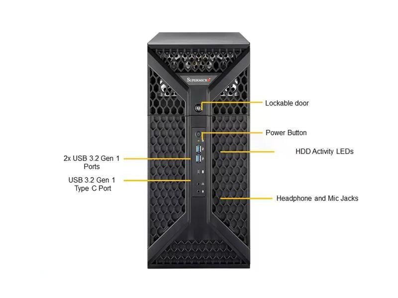 Supermicro Barebone UP Workstation SYS-531A-IL 3