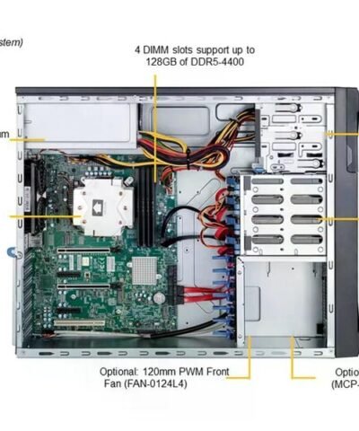 Supermicro Barebone UP Workstation SYS-531A-IL 5