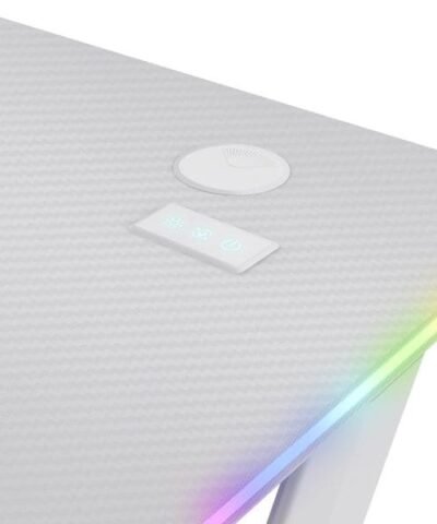 Trust Table de jeu GXT 709W Luminus RGB Blanc 6