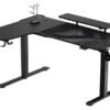 Ultradesk Table de jeu Winger Noir 5