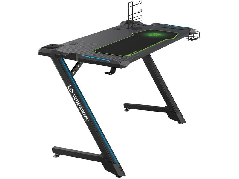Ultradesk Table de jeu Space V2 Noir 1