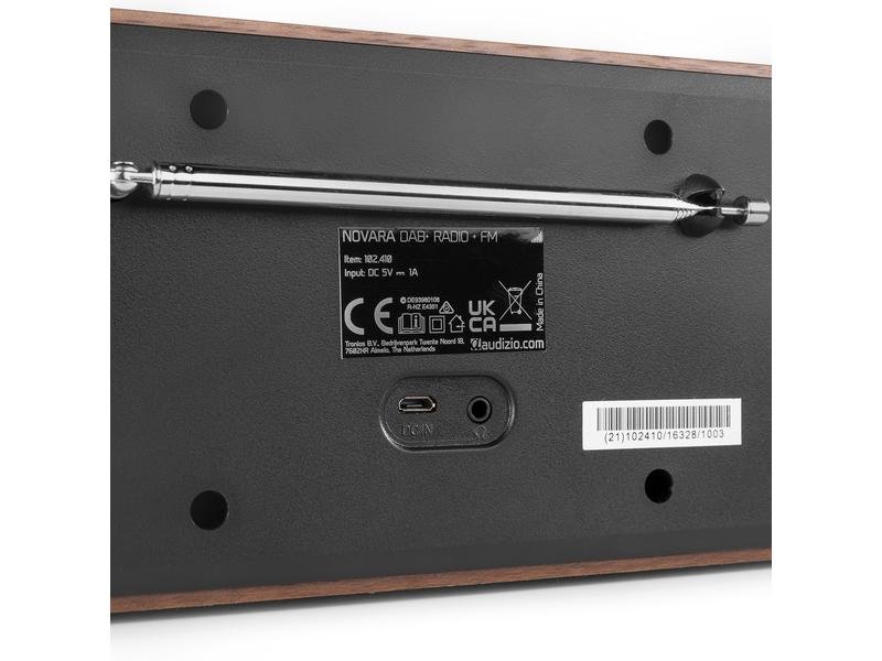 Audizio Radio DAB+ Novara Aspect bois 5