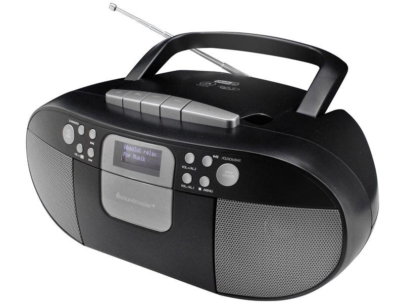 soundmaster Radio DAB+ Boombox SCD7800 Noir 5