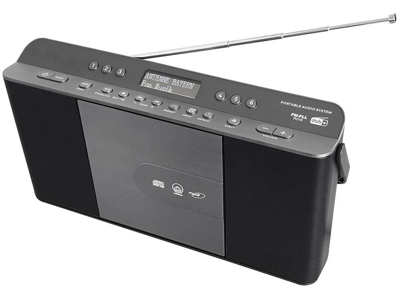 soundmaster Radio DAB+ RCD1870SW Noir 1