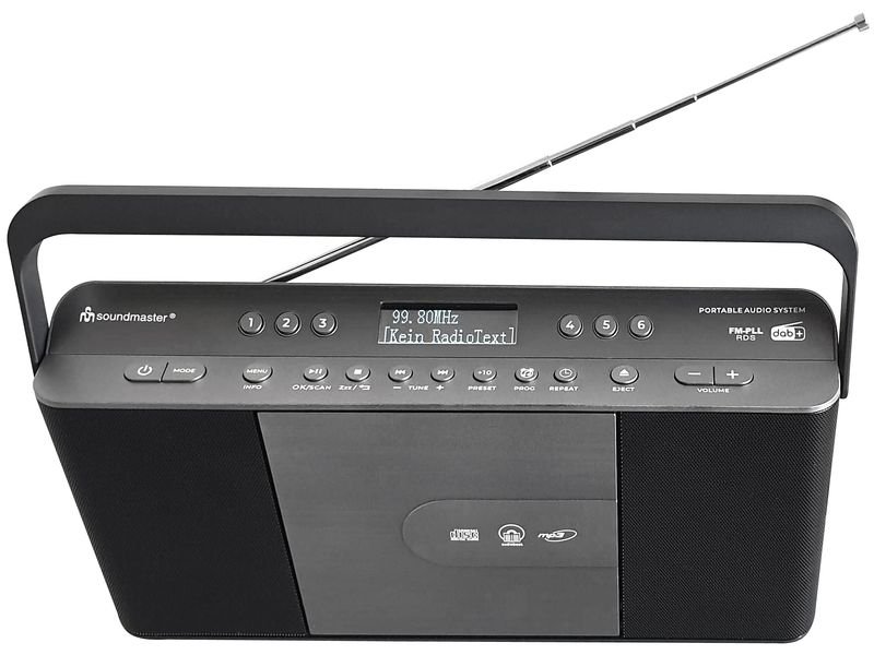 soundmaster Radio DAB+ RCD1870SW Noir 4