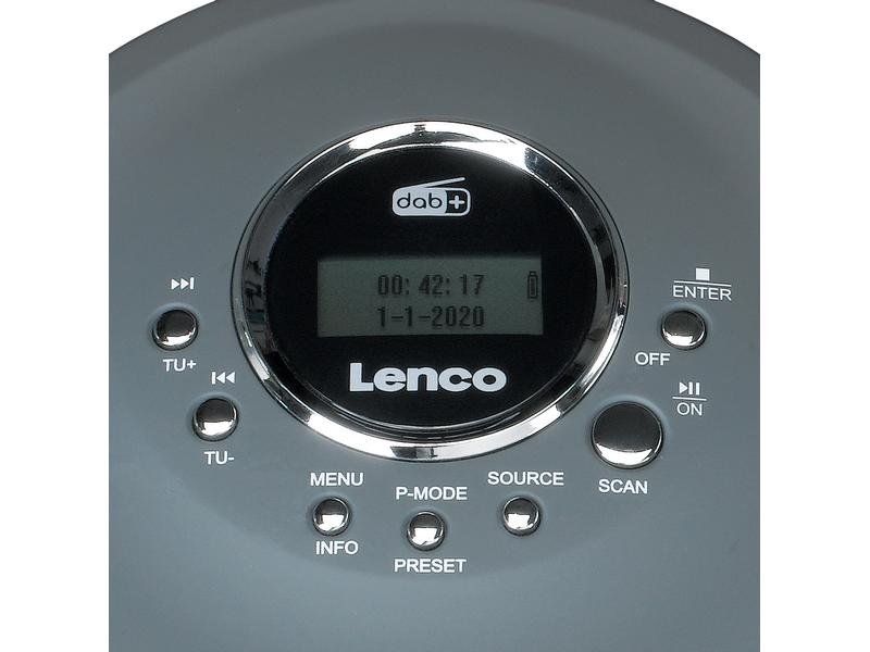 Lenco Lecteur MP3 CD-400GY Gris 4