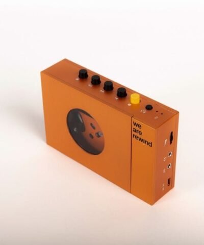 CE Lecteur de cassettes portable we are rewind Orange 2