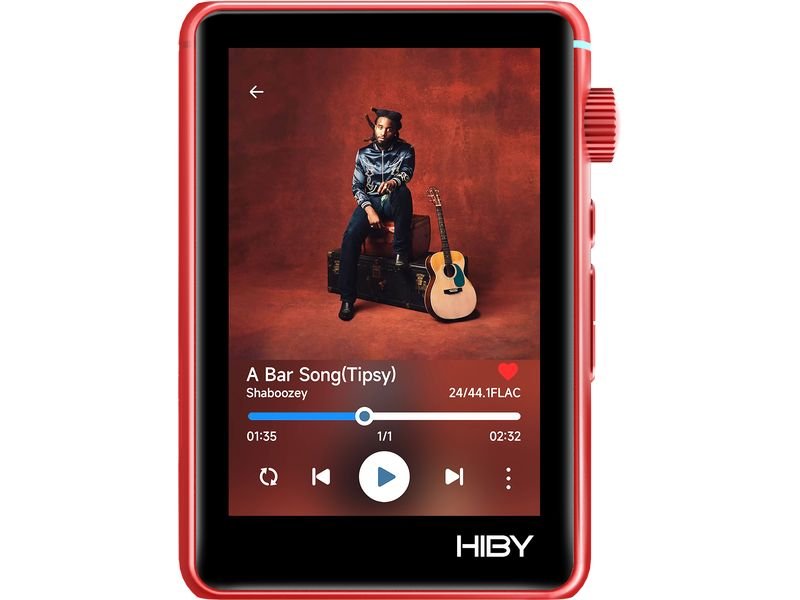 HiBy Lecteur haute résolution R3 II 2025 Rouge 1