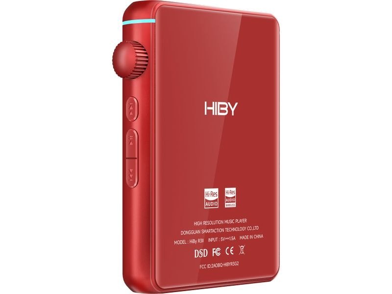 HiBy Lecteur haute résolution R3 II 2025 Rouge 4