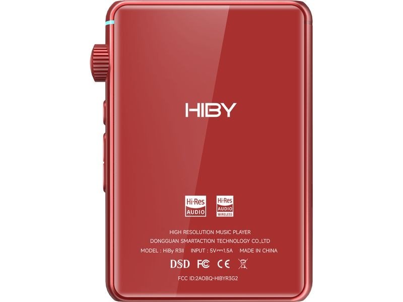 HiBy Lecteur haute résolution R3 II 2025 Rouge 3