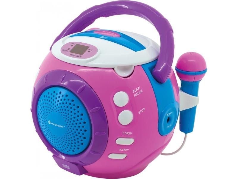 soundmaster Lecteur MP3 KCD1600 Bleu; Rose 2