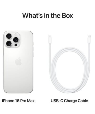 Apple iPhone 16 Pro Max 256 GB Titane blanc 7