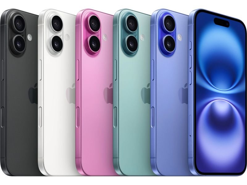 Apple iPhone 16 128 GB Teal 4