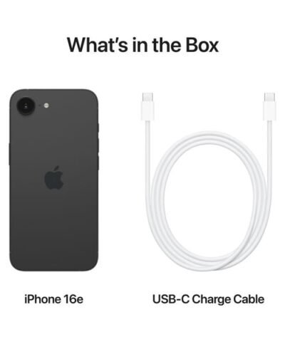 Apple iPhone 16e 128 GB Noir 8