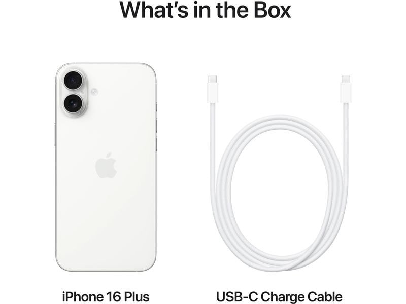 Apple iPhone 16 Plus 128 GB blanc 7