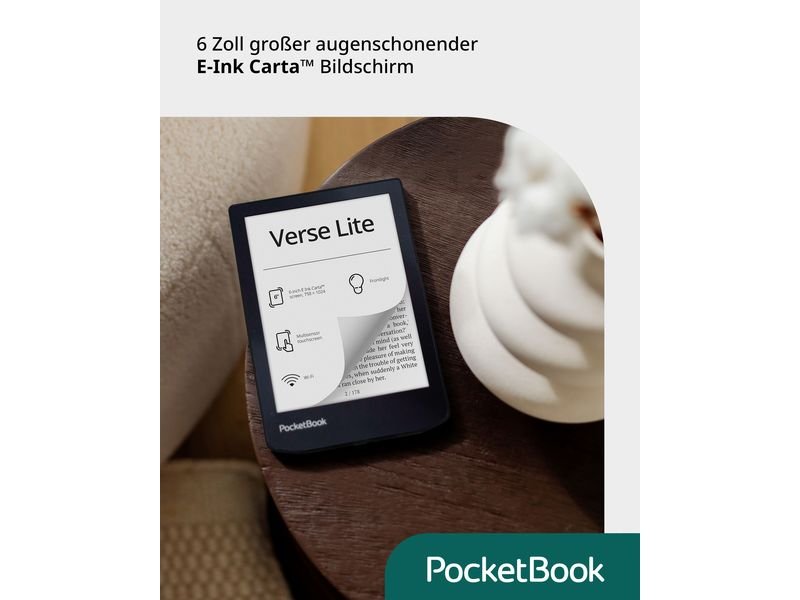 PocketBook Lecteur E-Book Verse Lite Gris nuit 2