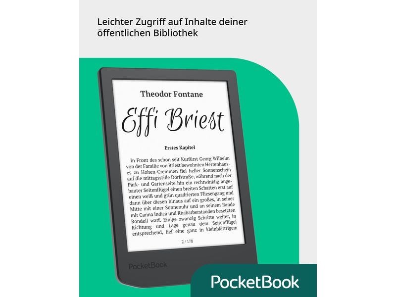 PocketBook Lecteur E-Book Verse Lite Gris nuit 6
