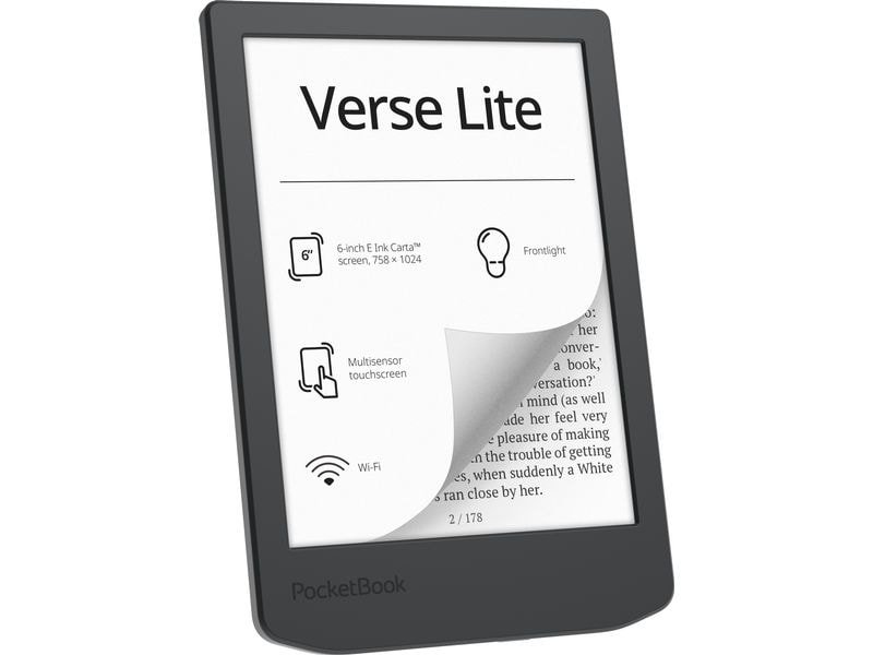 PocketBook Lecteur E-Book Verse Lite Gris nuit 8