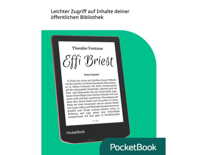 PocketBook Lecteur E-Book Verse Pro Passion Red 6