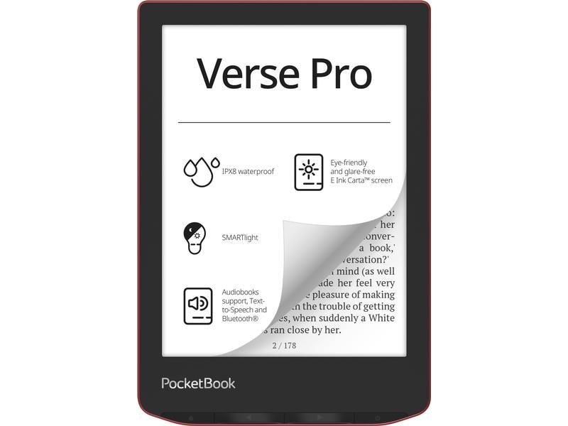 PocketBook Lecteur E-Book Verse Pro Passion Red 10