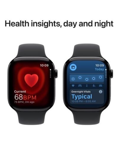 Apple Watch Series 10 46 mm Alu Jet Black Sport S/M 4