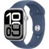 Apple Watch Series 10 46 mm Alu argent Sport Denim S/M 10