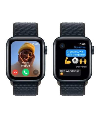 Apple Watch SE 2024 40 mm GPS Alu Sport Loop Minuit 3