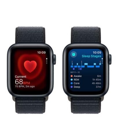 Apple Watch SE 2024 40 mm GPS Alu Sport Loop Minuit 4