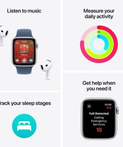 Apple Watch SE 2024 40 mm GPS Lake Green Sport Loop 2