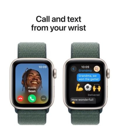 Apple Watch SE 2024 40 mm GPS Lake Green Sport Loop 3