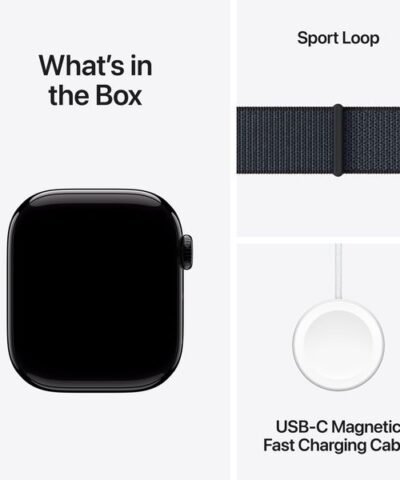 Apple Watch Series 10 42 mm LTE Alu Jet Black Loop 8