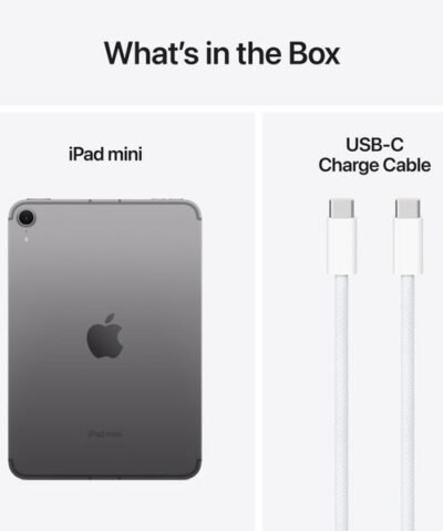 Apple iPad mini 2024 Cellular 128 GB gris sidéral 8