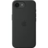 Apple Silicone Case avec MagSafe iPhone 16e Black 3