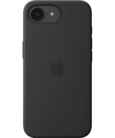 Apple Silicone Case avec MagSafe iPhone 16e Black 3