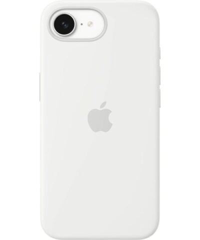 Apple Silicone Case avec MagSafe iPhone 16e White 3