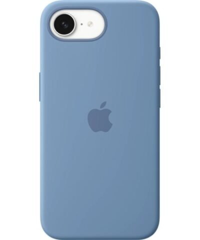 Apple Silicone Case avec MagSafe iPhone 16e Blue 3