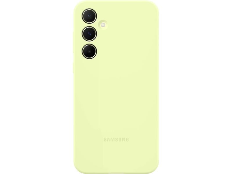 Samsung Coque arrière Silicone Galaxy A55 5G Lime 2