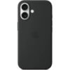 Apple Silicone Case avec MagSafe iPhone 16 Noir 3