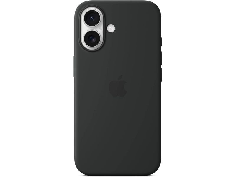 Apple Silicone Case avec MagSafe iPhone 16 Noir 3