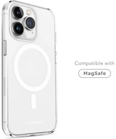 Vonmählen Coque arrière Étui transparent MagSafe iPhone 14 1
