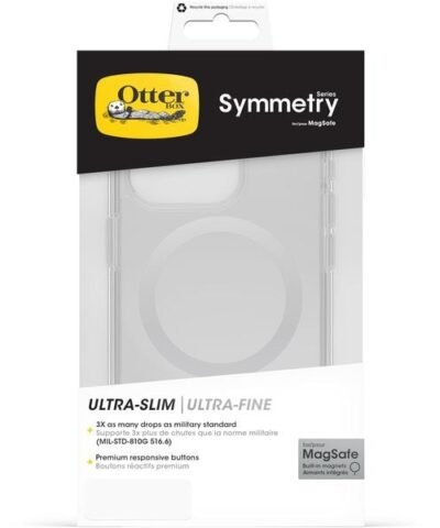 Otterbox Coque arrière Symmetry iPhone 15 Pro Transparent 4