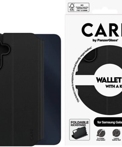 CARE Coque arrière Wallet Case Kickstand Galaxy A26 5G Noir 3