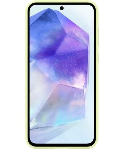 Samsung Back Cover Silicone Galaxy A55 5G Lime 1