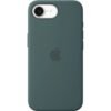 Apple Silicone Case iPhone 16e Lake Green 3