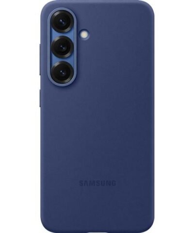 Samsung Back Cover Silicone Galaxy S25 Blau 3
